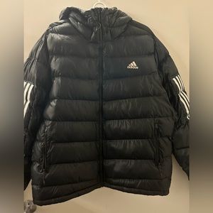Adidas black puffer